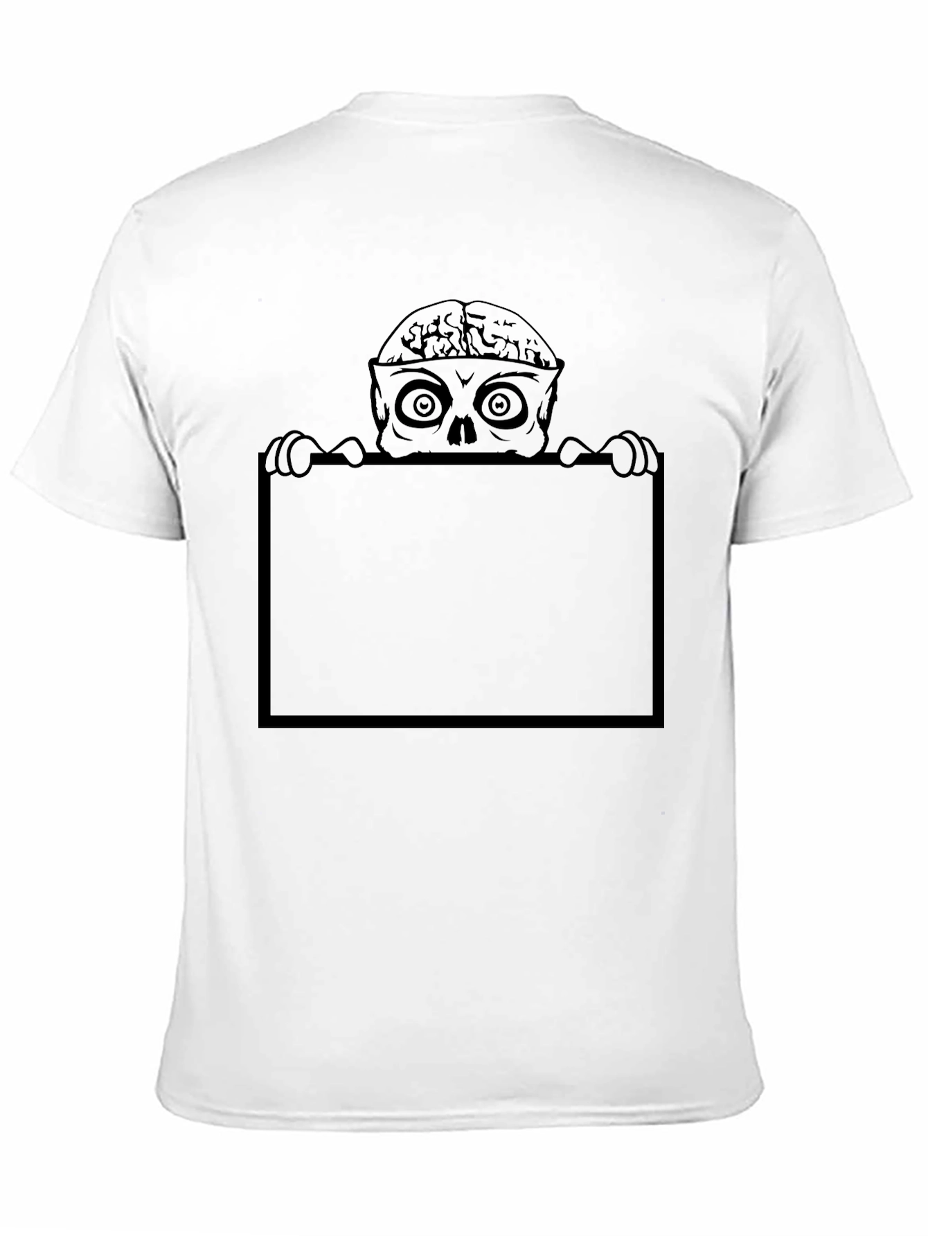 Zombie Graphic Black T-Shirt Halloween