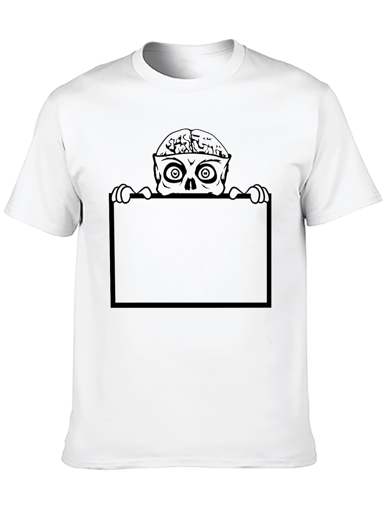 Zombie Graphic Black T-Shirt Halloween
