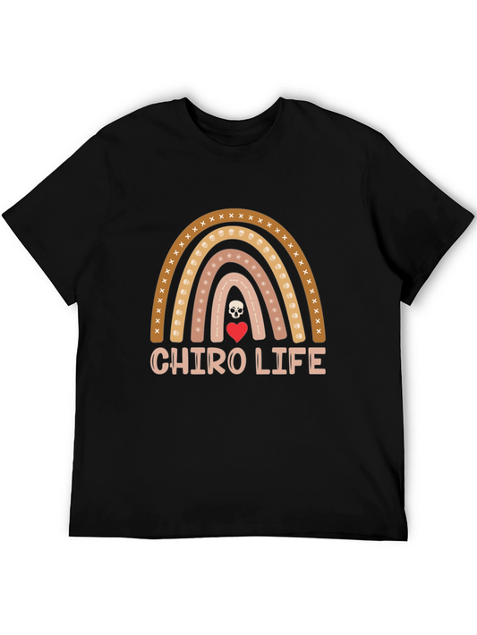 Chiro Life Rainbow T-Shirt - Chiropractic Gift