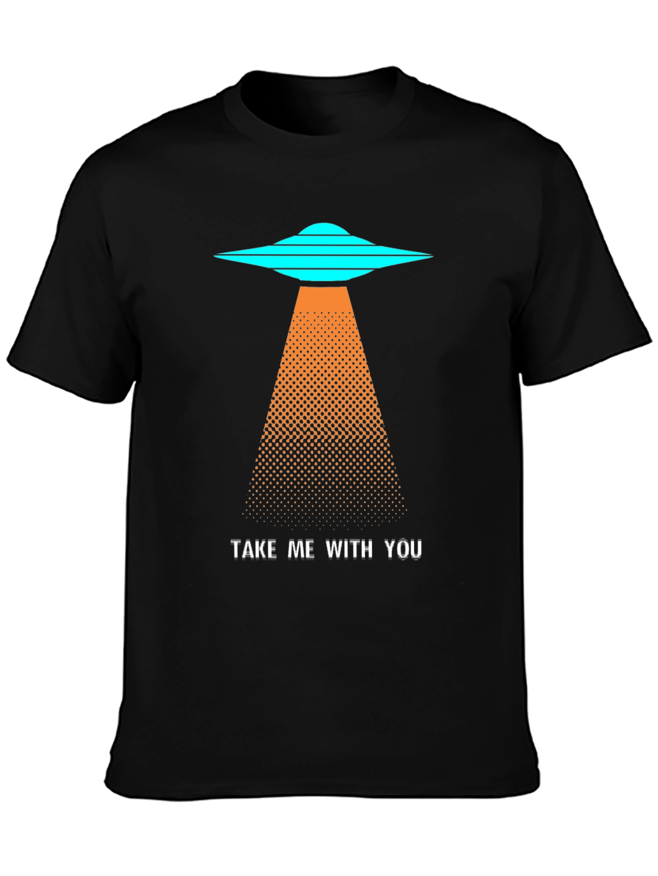 UFO Abduction Graphic T-Shirt - Take Me With You!