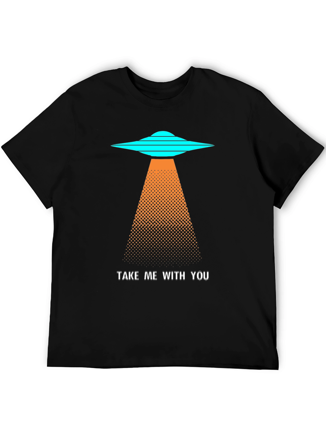 UFO Abduction Graphic T-Shirt - Take Me With You!