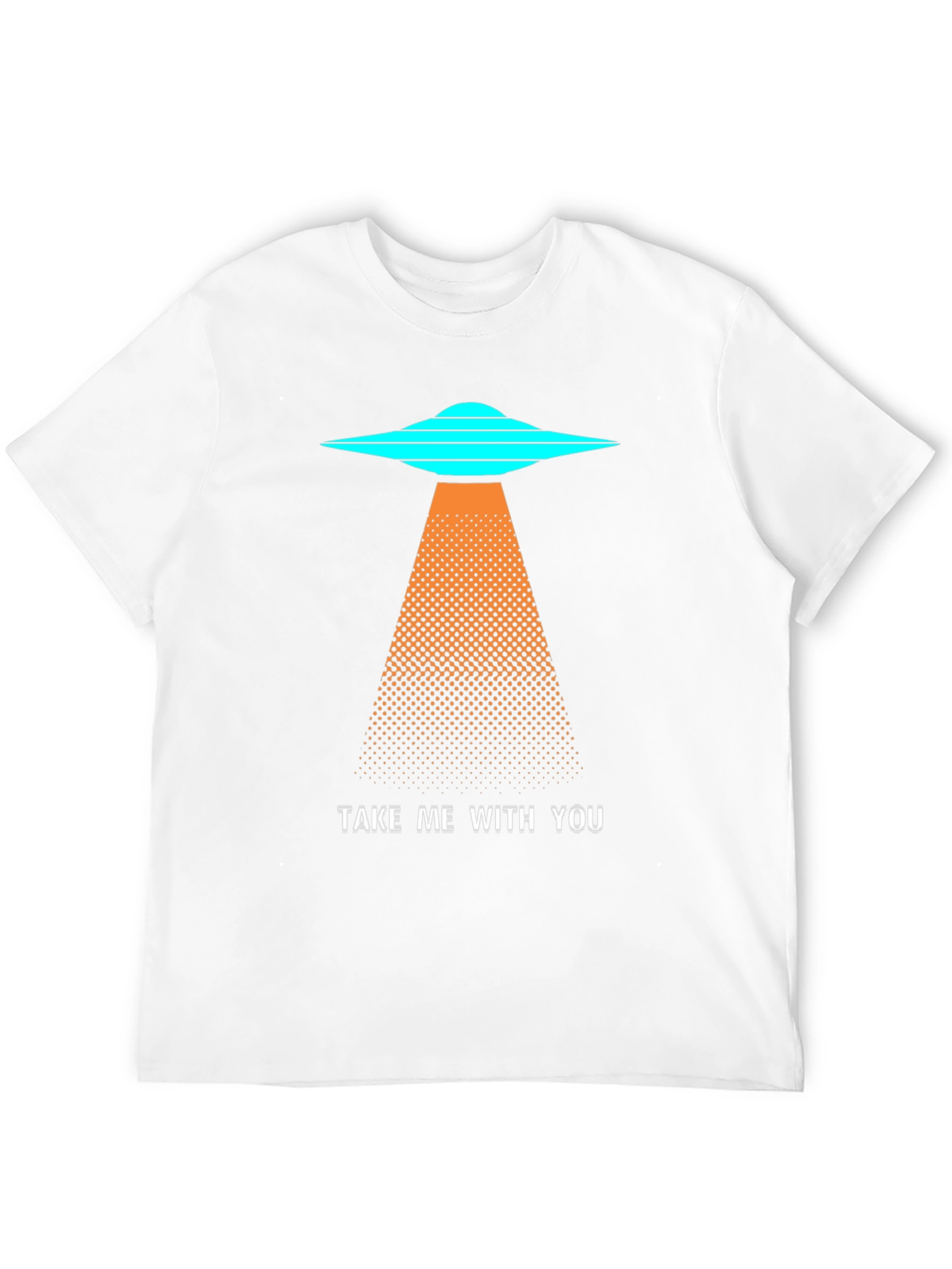 UFO Abduction Graphic T-Shirt - Take Me With You!