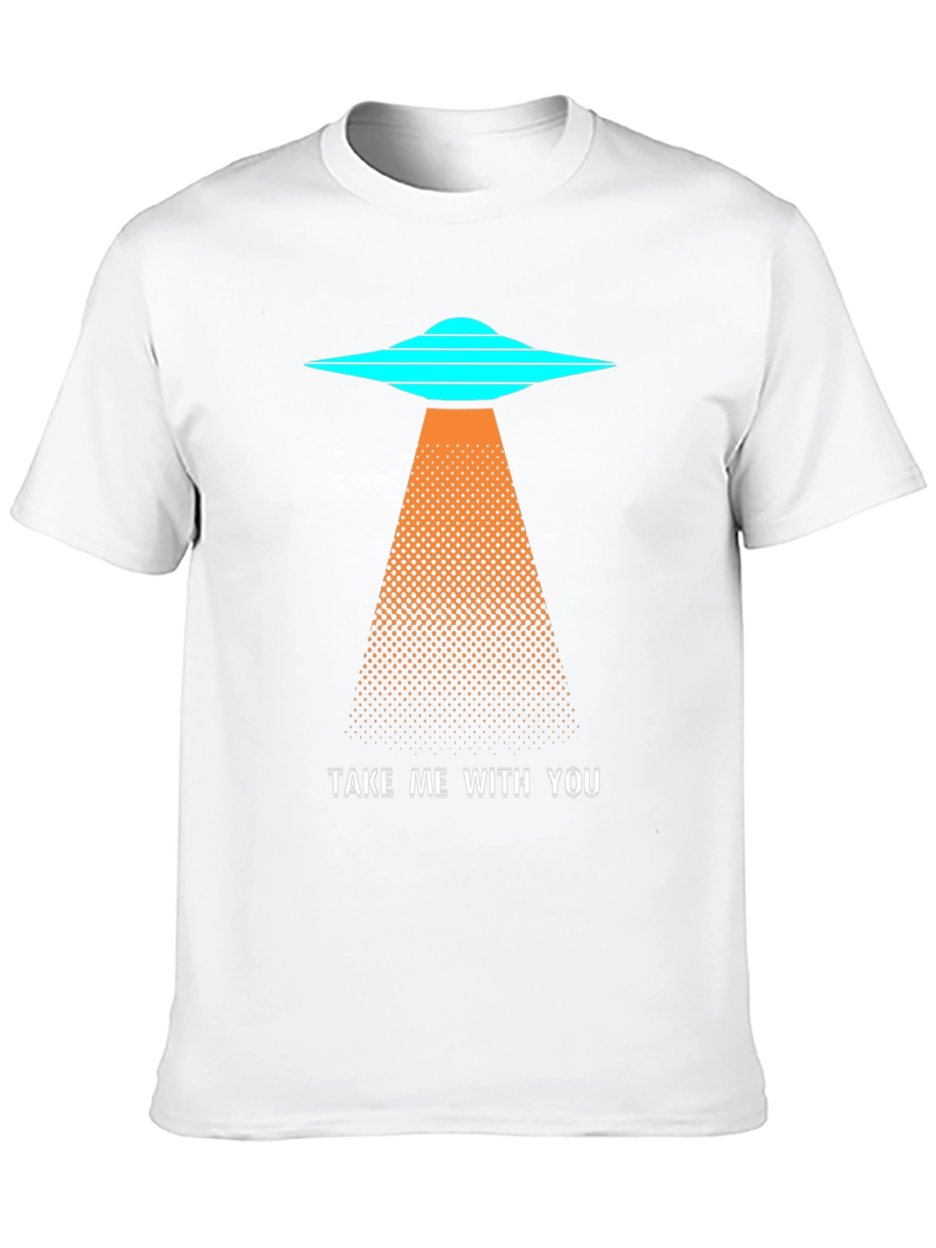 UFO Abduction Graphic T-Shirt - Take Me With You!