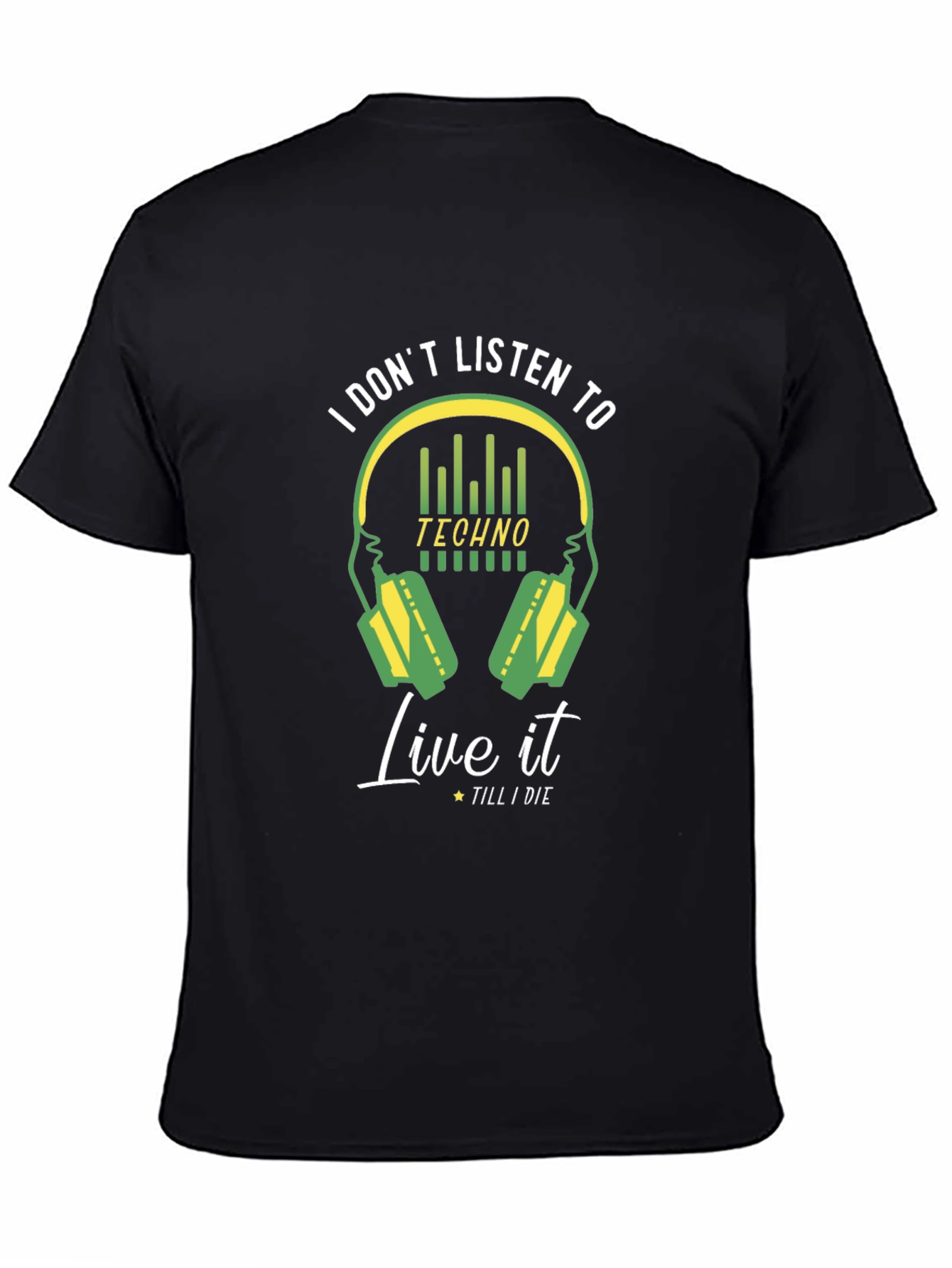 Techno Music Lover Graphic T-Shirt