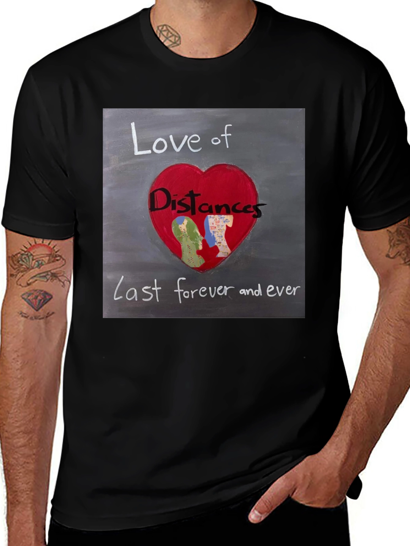 Love of Distances Graphic T-Shirt