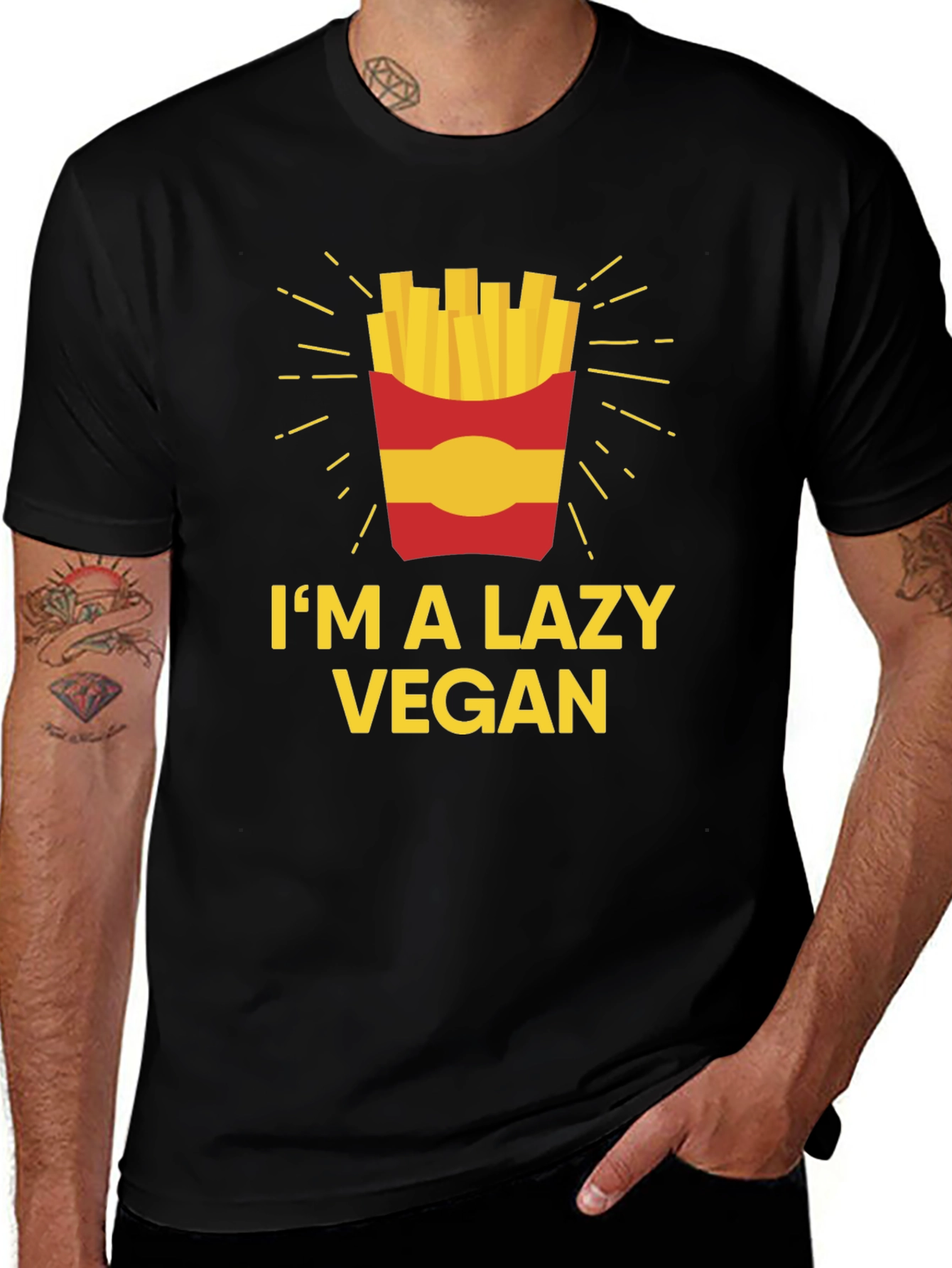 Im A Lazy Vegan Funny T-Shirt