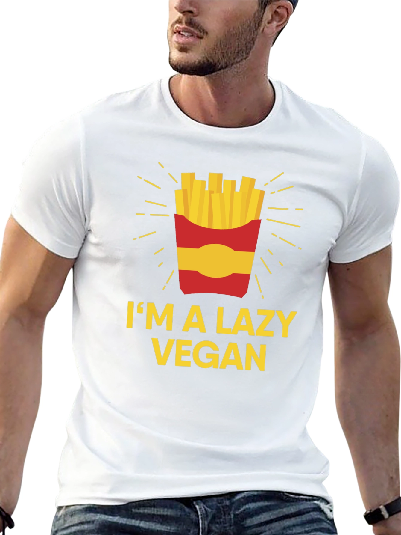 Im A Lazy Vegan Funny T-Shirt