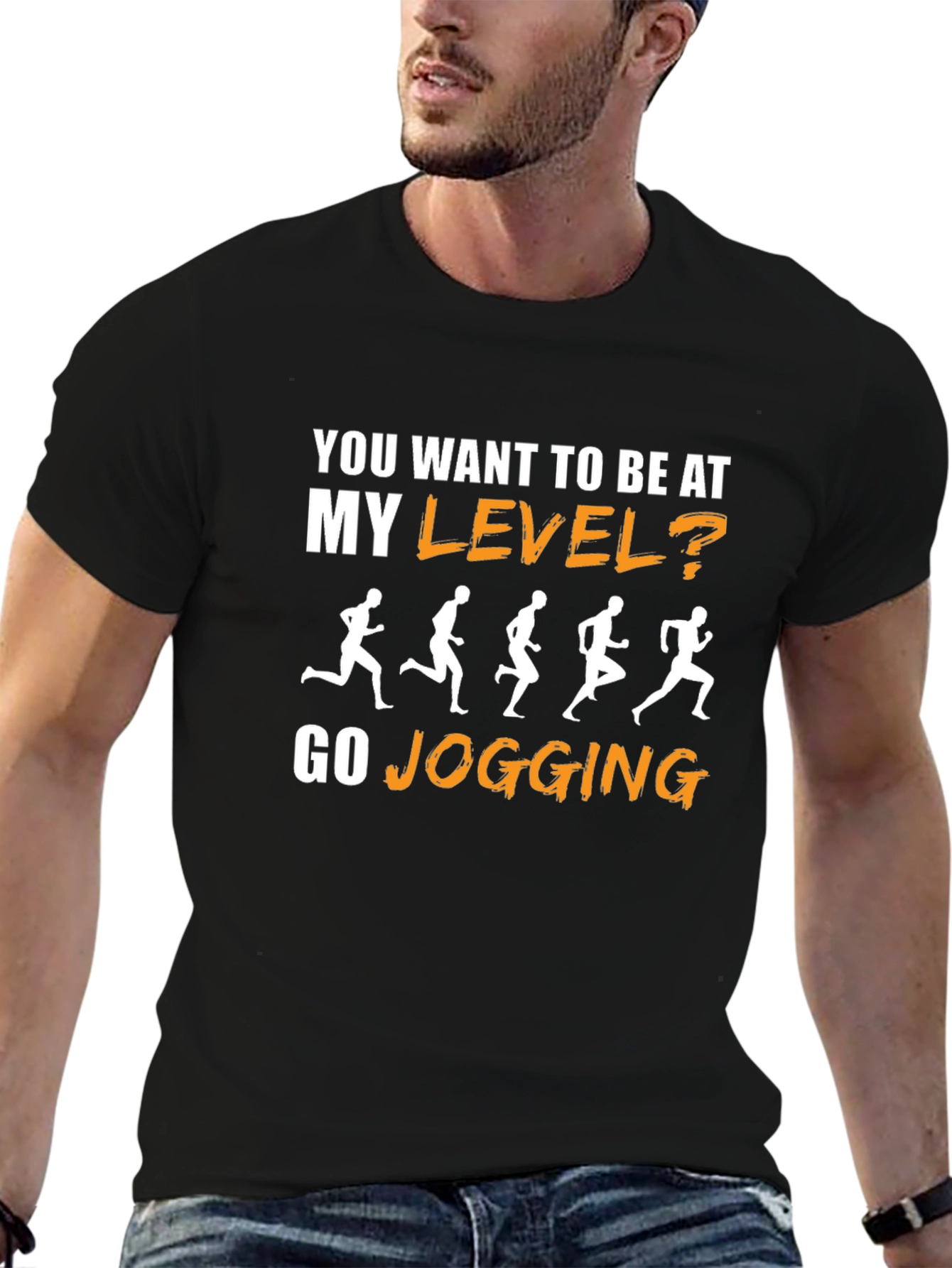 Running Level T-Shirt - Jogging Design
