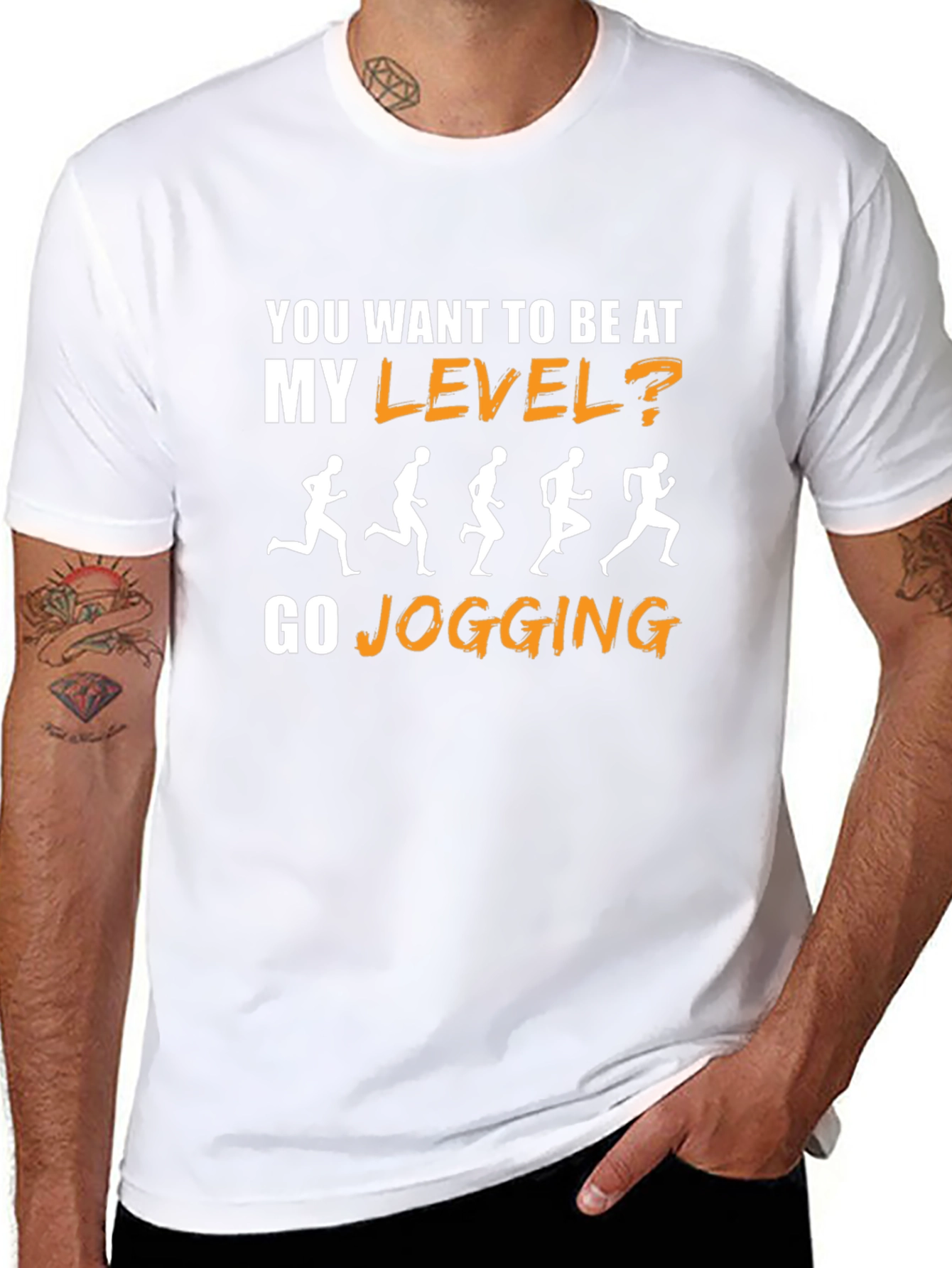 Running Level T-Shirt - Jogging Design