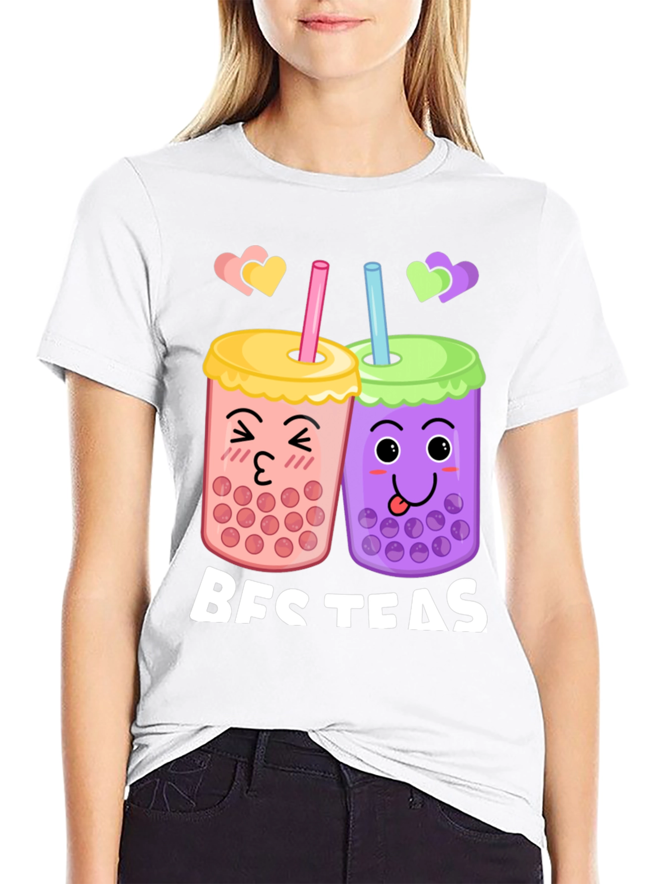 Boba Best Friends Matching Graphic Tee