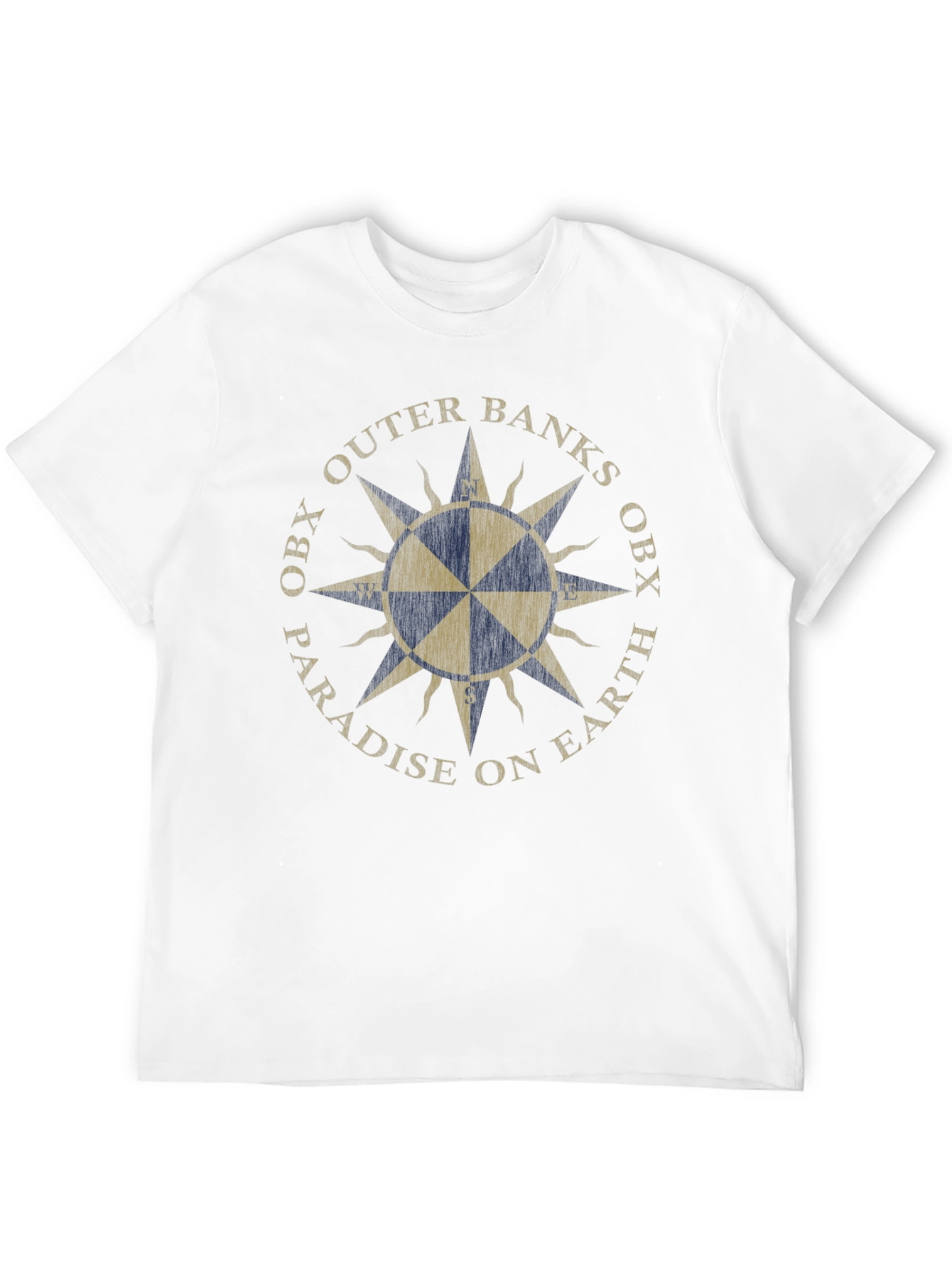 Outer Banks OBX Compass Black T-Shirt