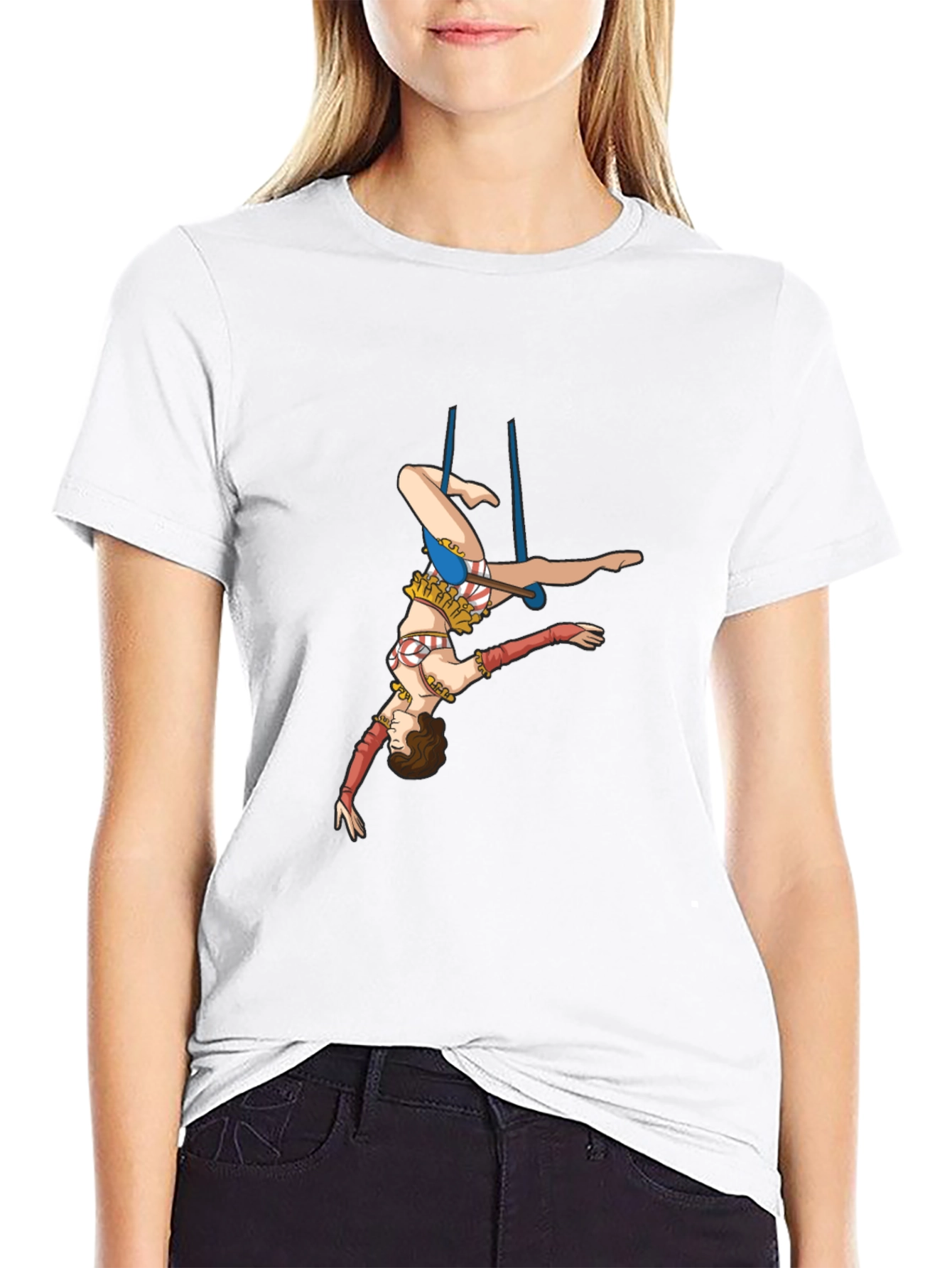 Trapeze Artist Graphic T-Shirt