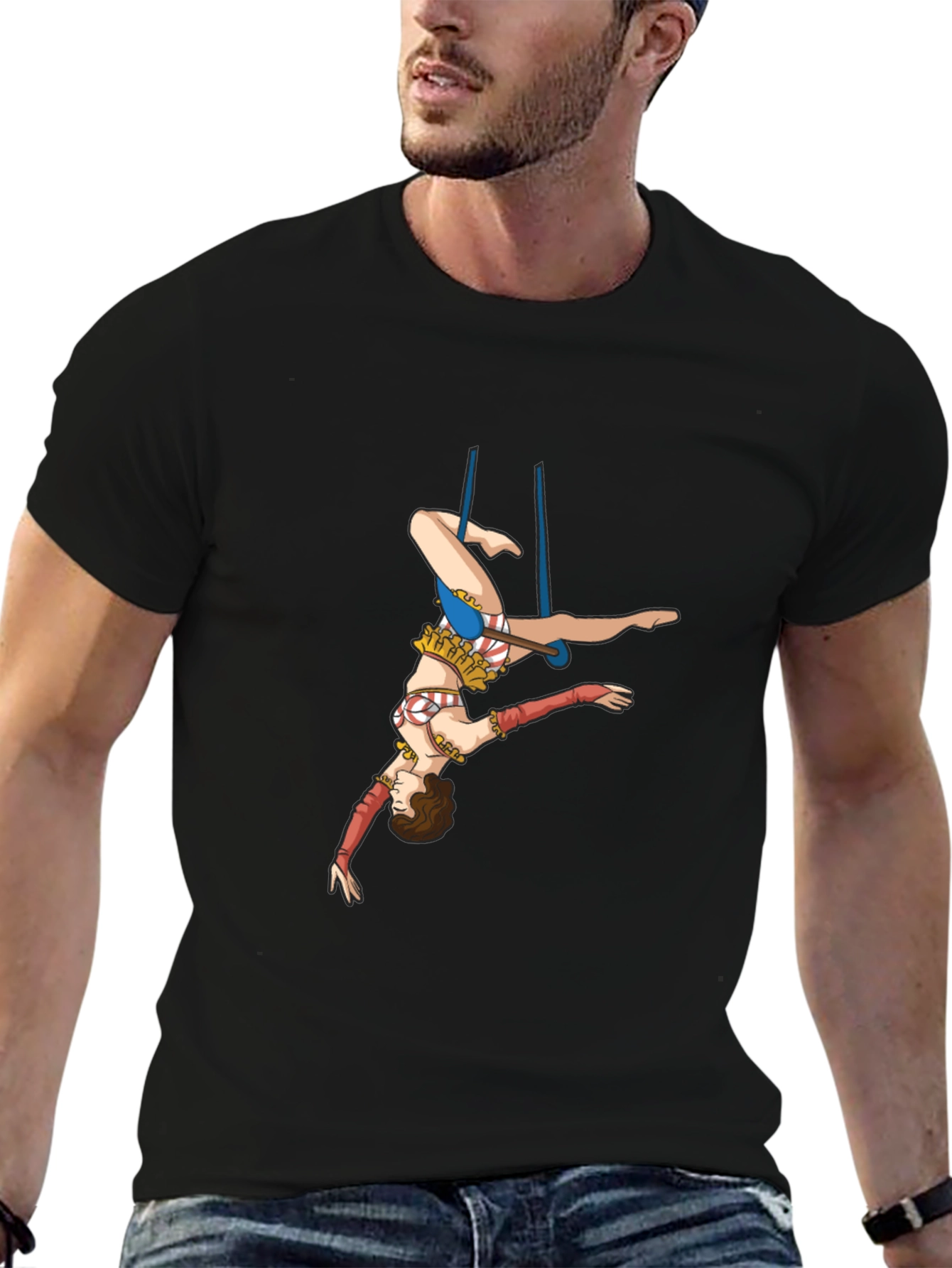 Trapeze Artist Graphic T-Shirt
