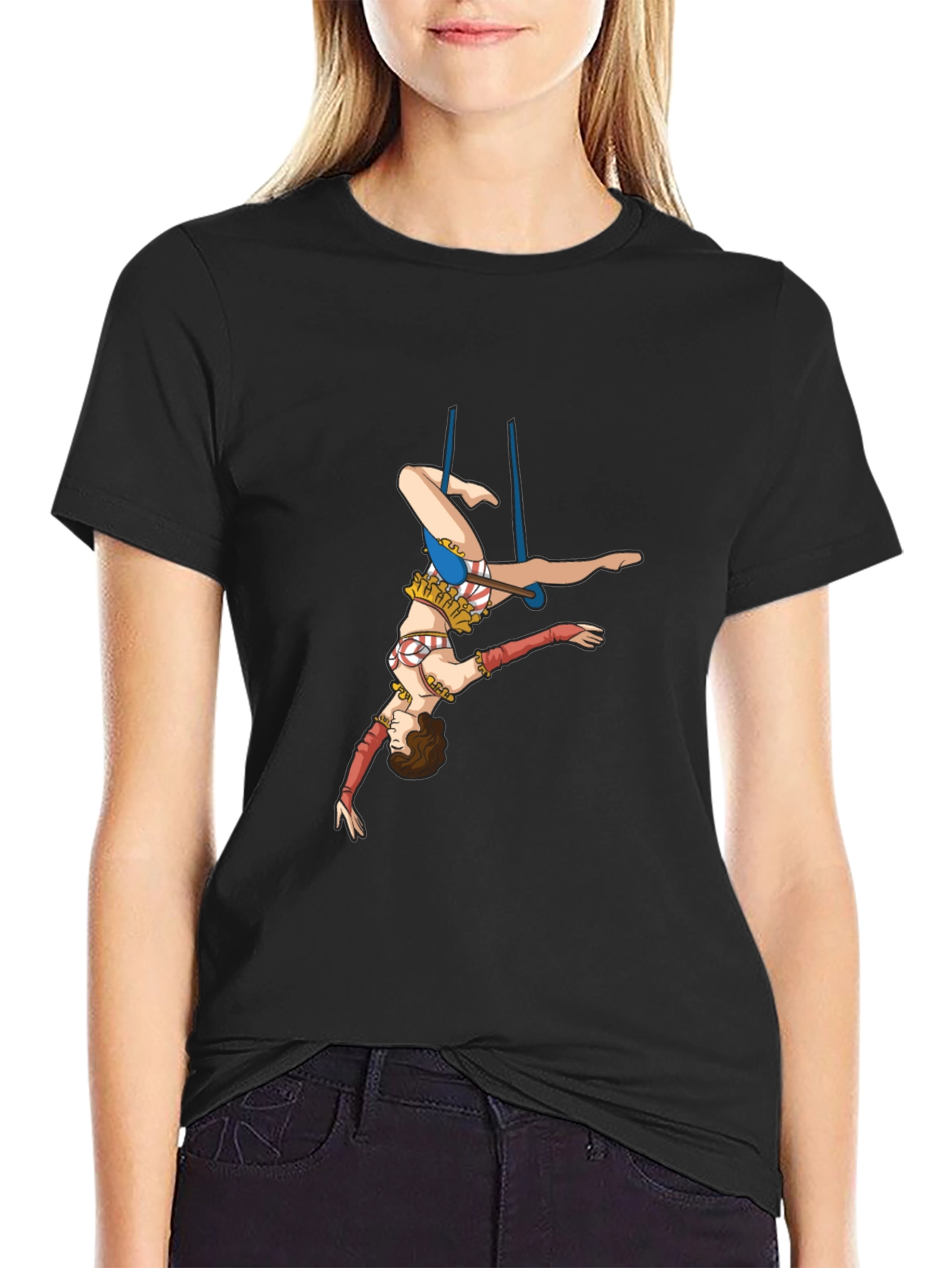 Trapeze Artist Graphic T-Shirt