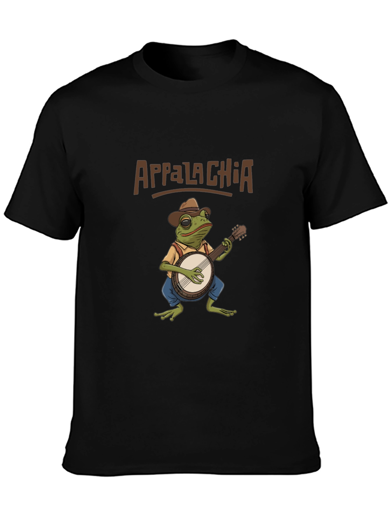 Appalachia Frog Banjo T-Shirt