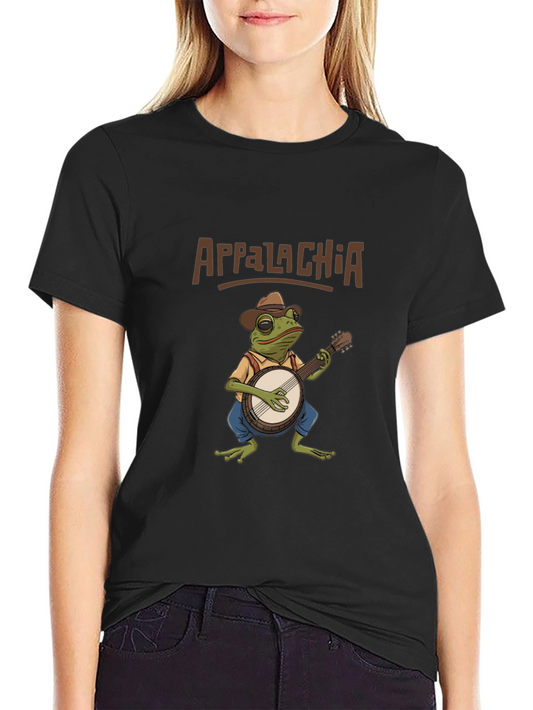 Appalachia Frog Banjo T-Shirt