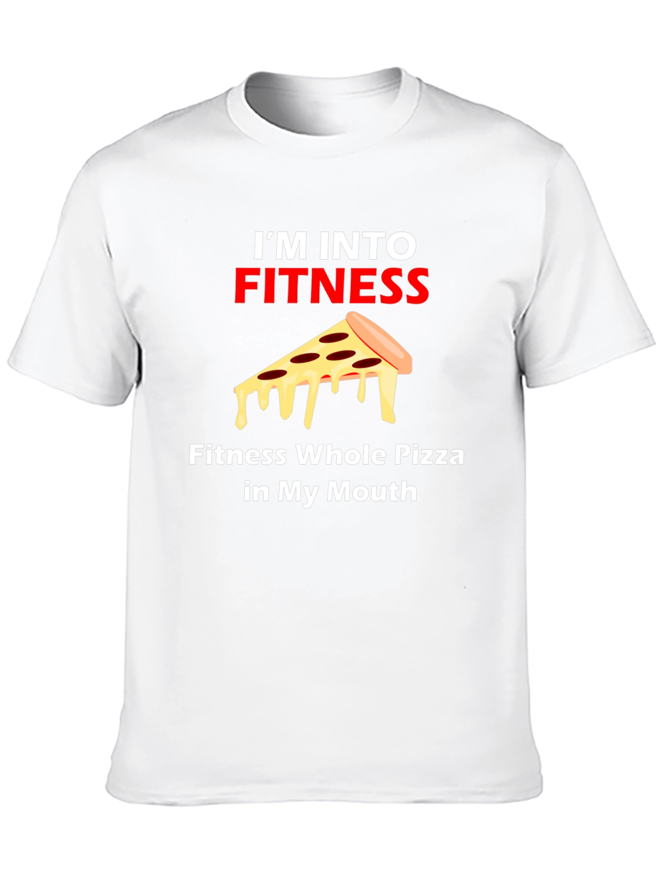 Fitness Pizza Graphic Tee