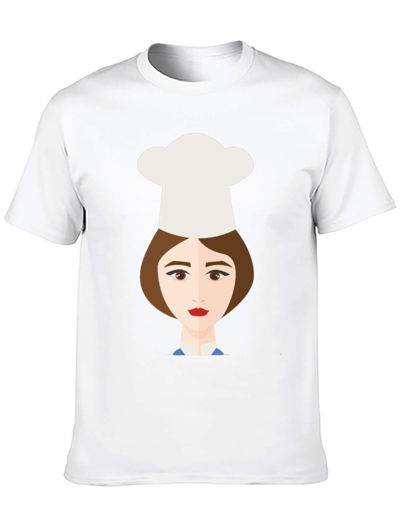 Chef Girl Graphic Tee - Unique Design Soft Cotton