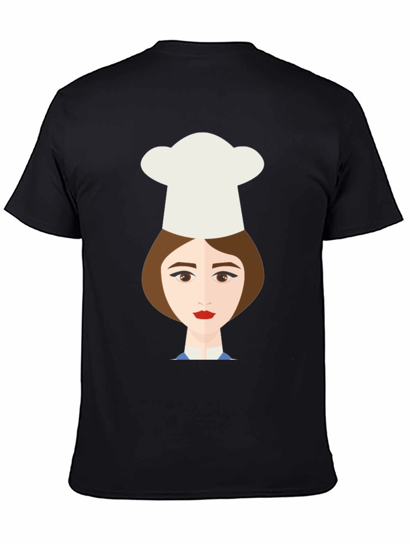Chef Girl Graphic Tee - Unique Design Soft Cotton