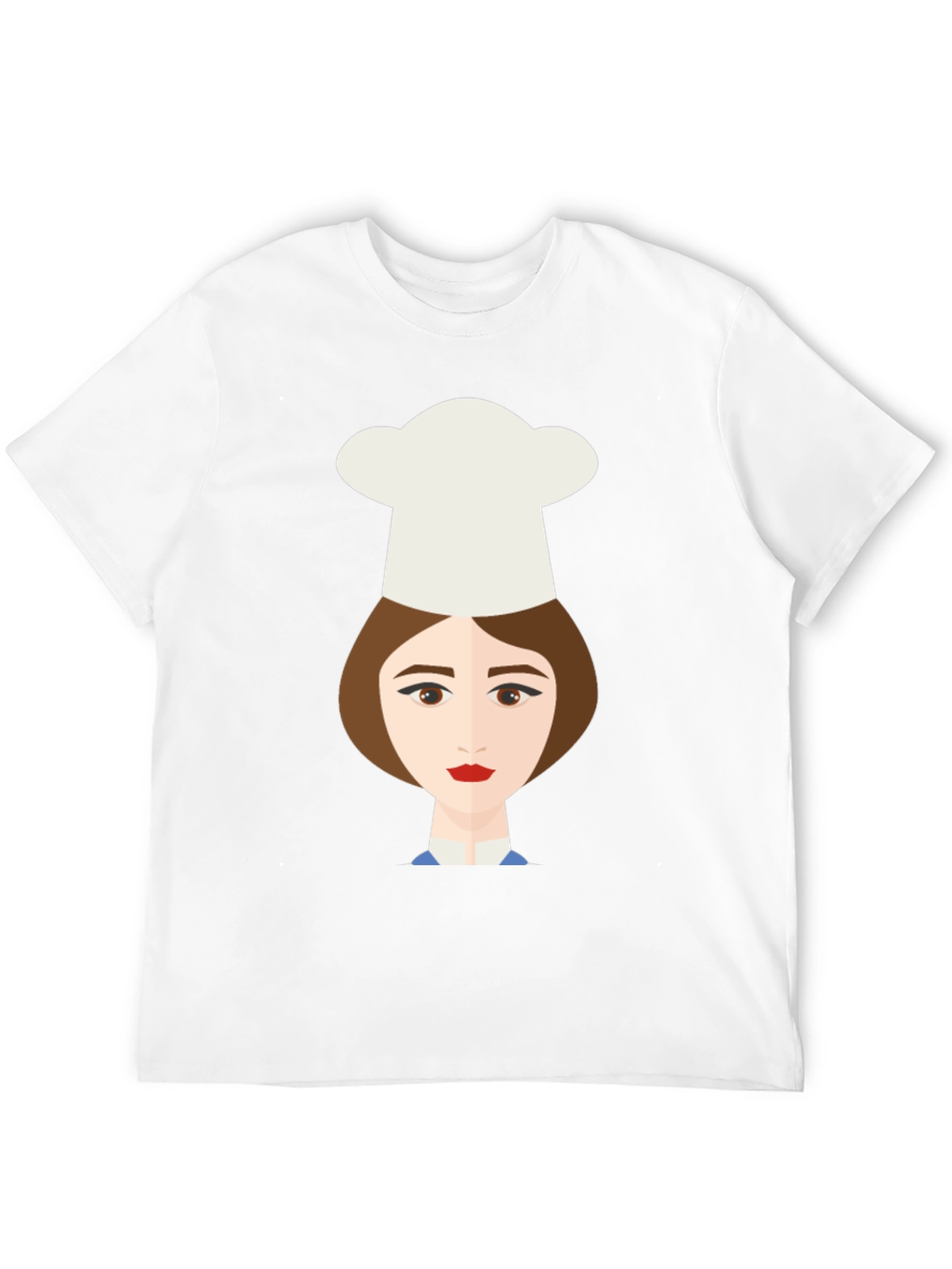 Chef Girl Graphic Tee - Unique Design Soft Cotton