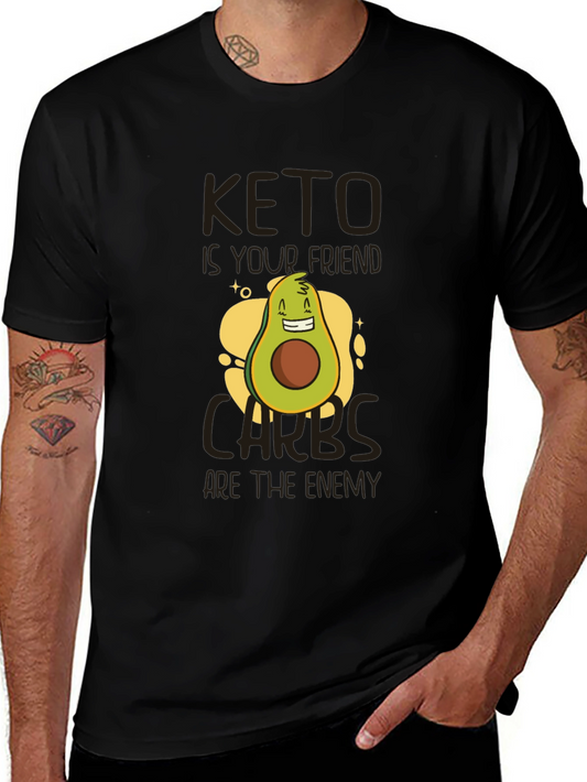 Keto Avocado Graphic Tee