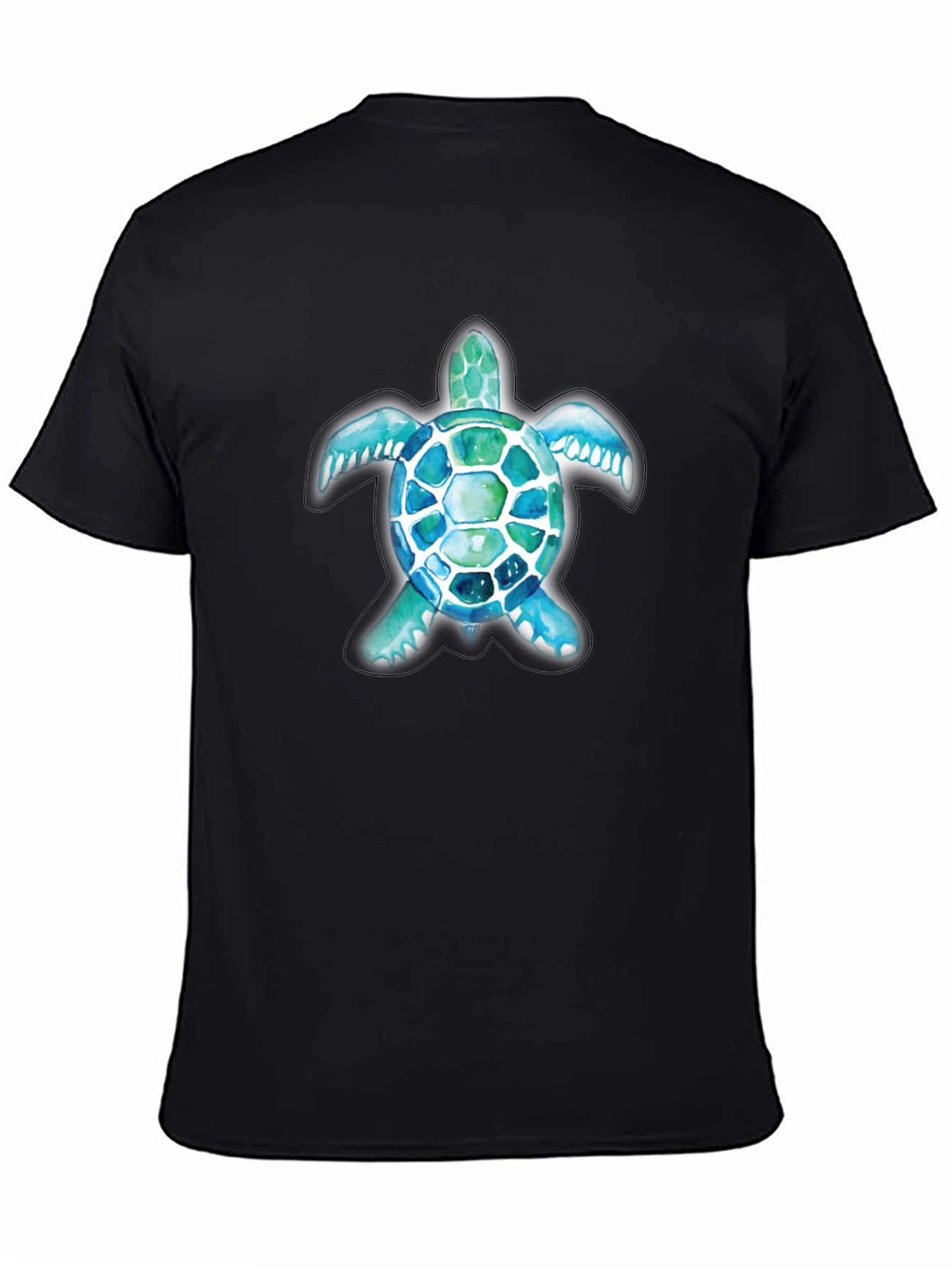 Sea Turtle Graphic Print T-Shirt