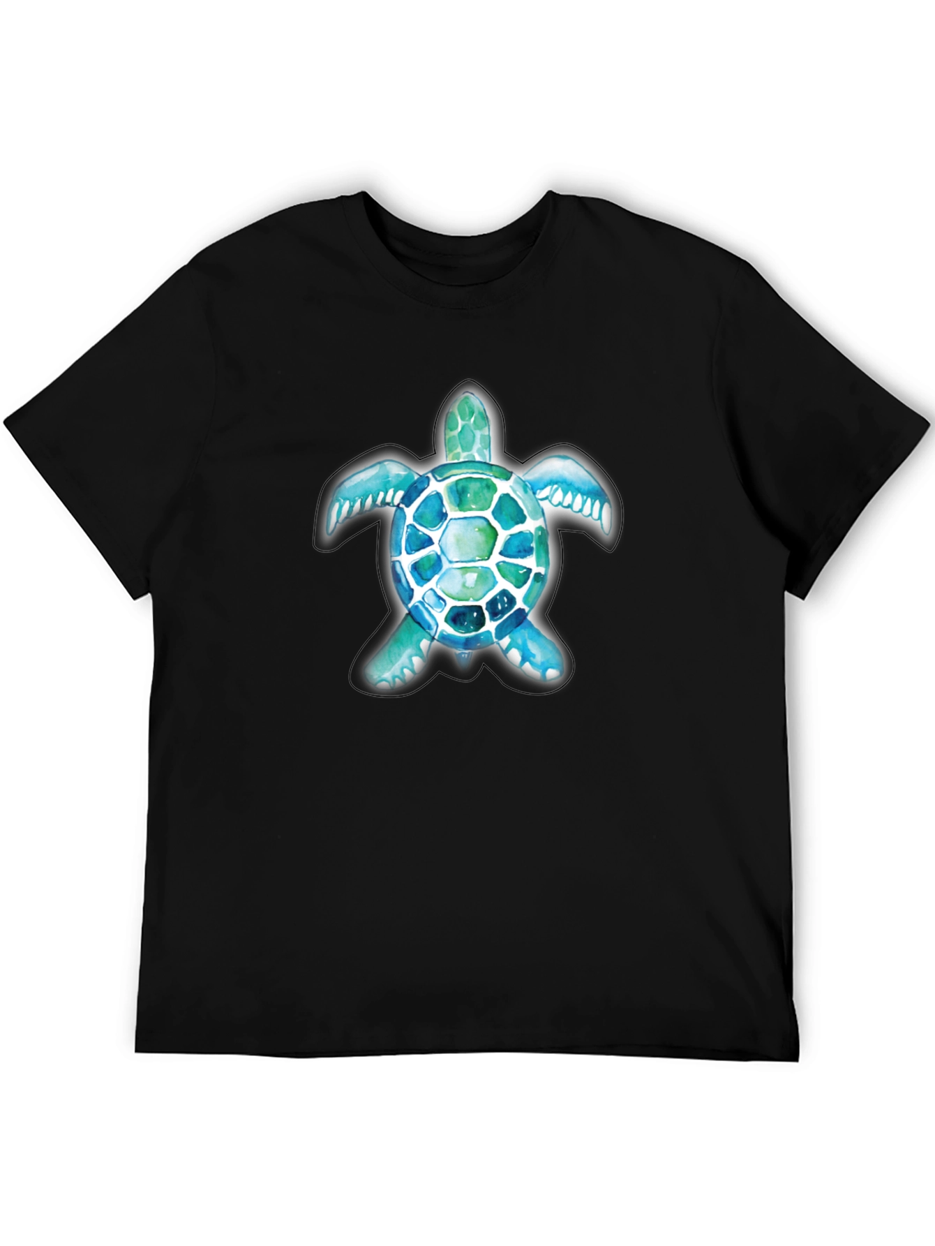 Sea Turtle Graphic Print T-Shirt