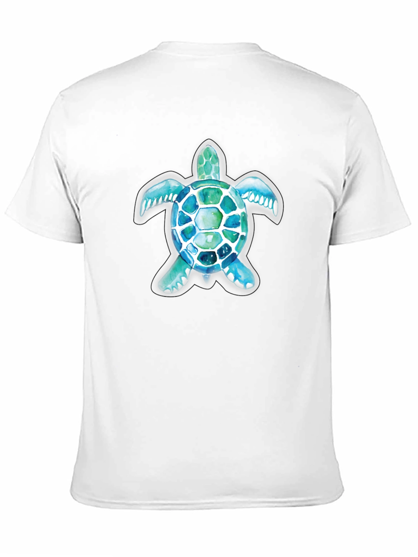 Sea Turtle Graphic Print T-Shirt