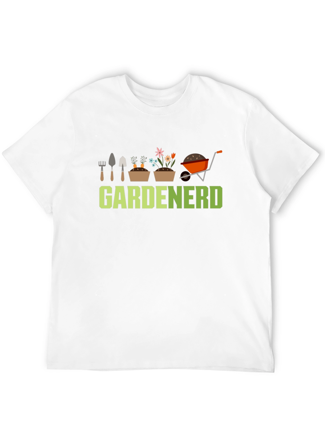 Gardenerd Graphic Tee - Black Cotton T-Shirt