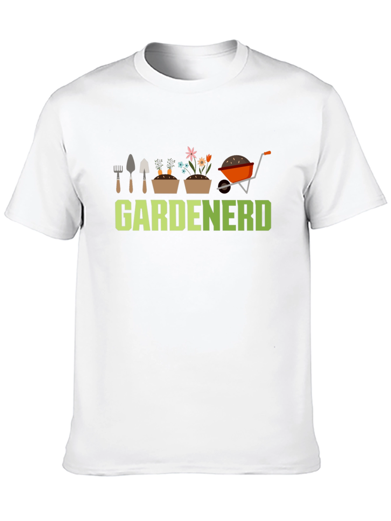 Gardenerd Graphic Tee - Black Cotton T-Shirt