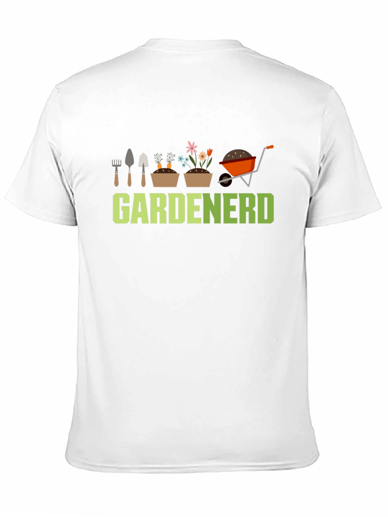 Gardenerd Graphic Tee - Black Cotton T-Shirt