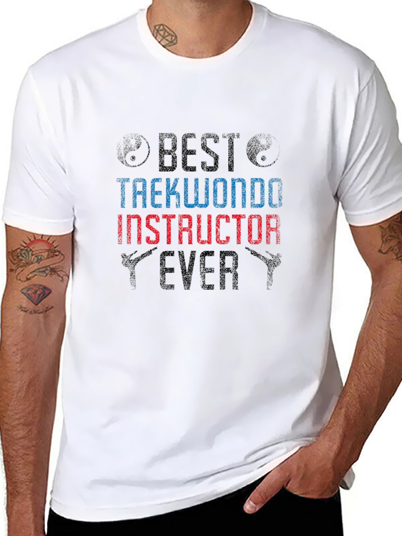 Best Taekwondo Instructor Ever Black T-Shirt