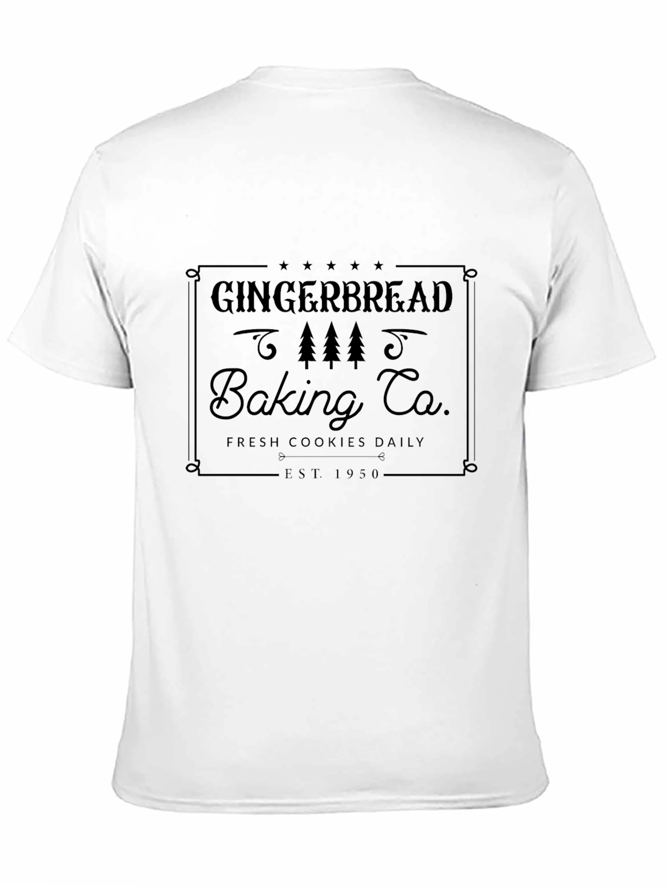Gingerbread Baking Co. T-Shirt - Fresh Cookies Daily