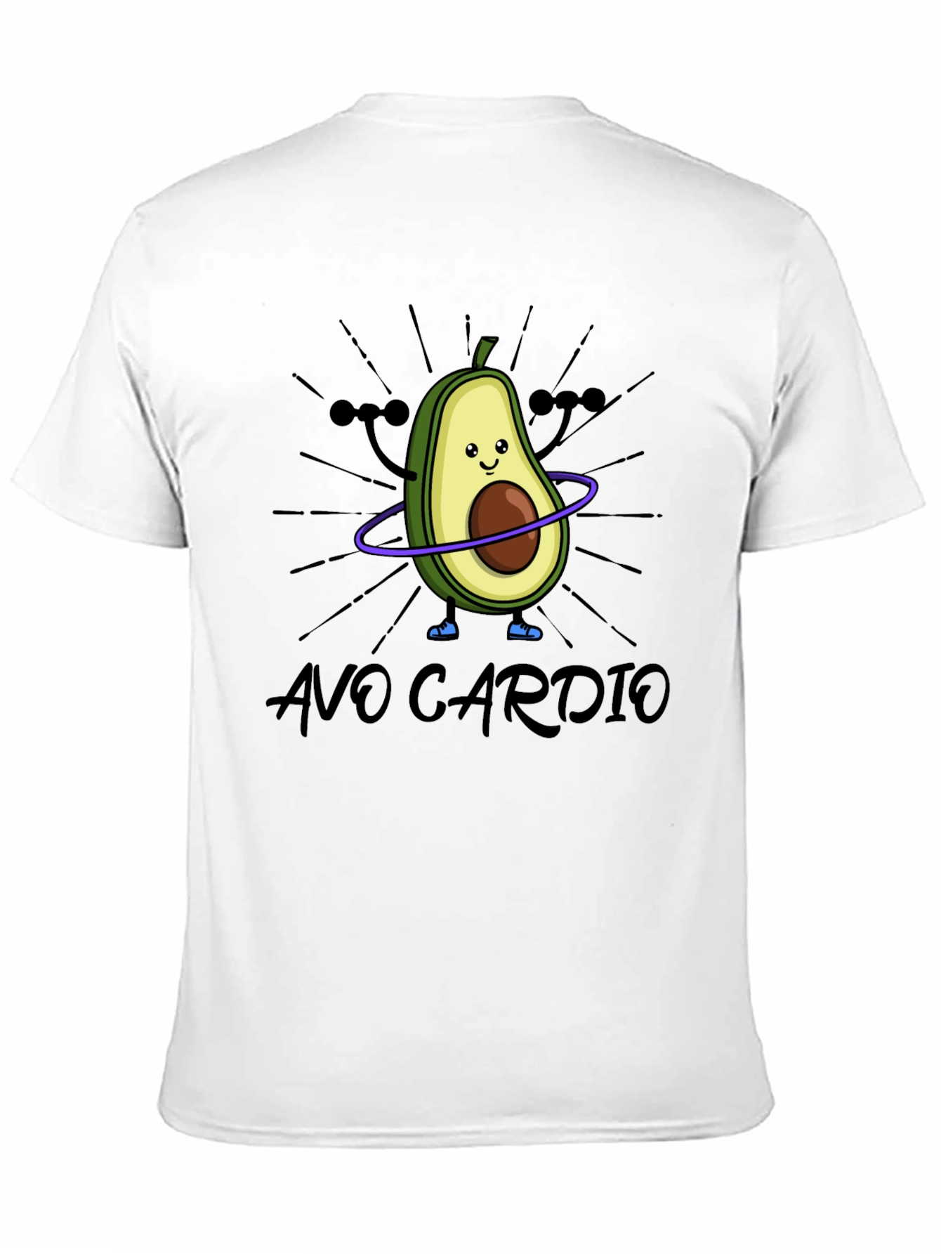 Avo Cardio Black T-Shirt