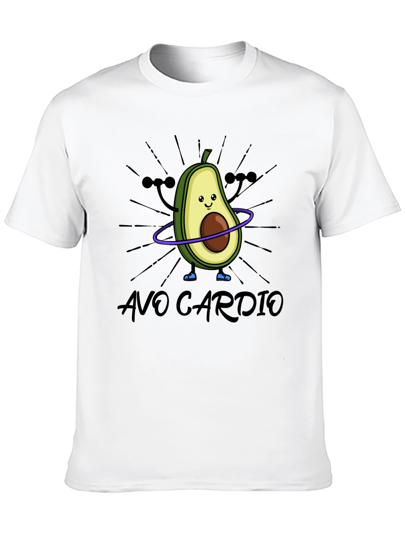 Avo Cardio Black T-Shirt