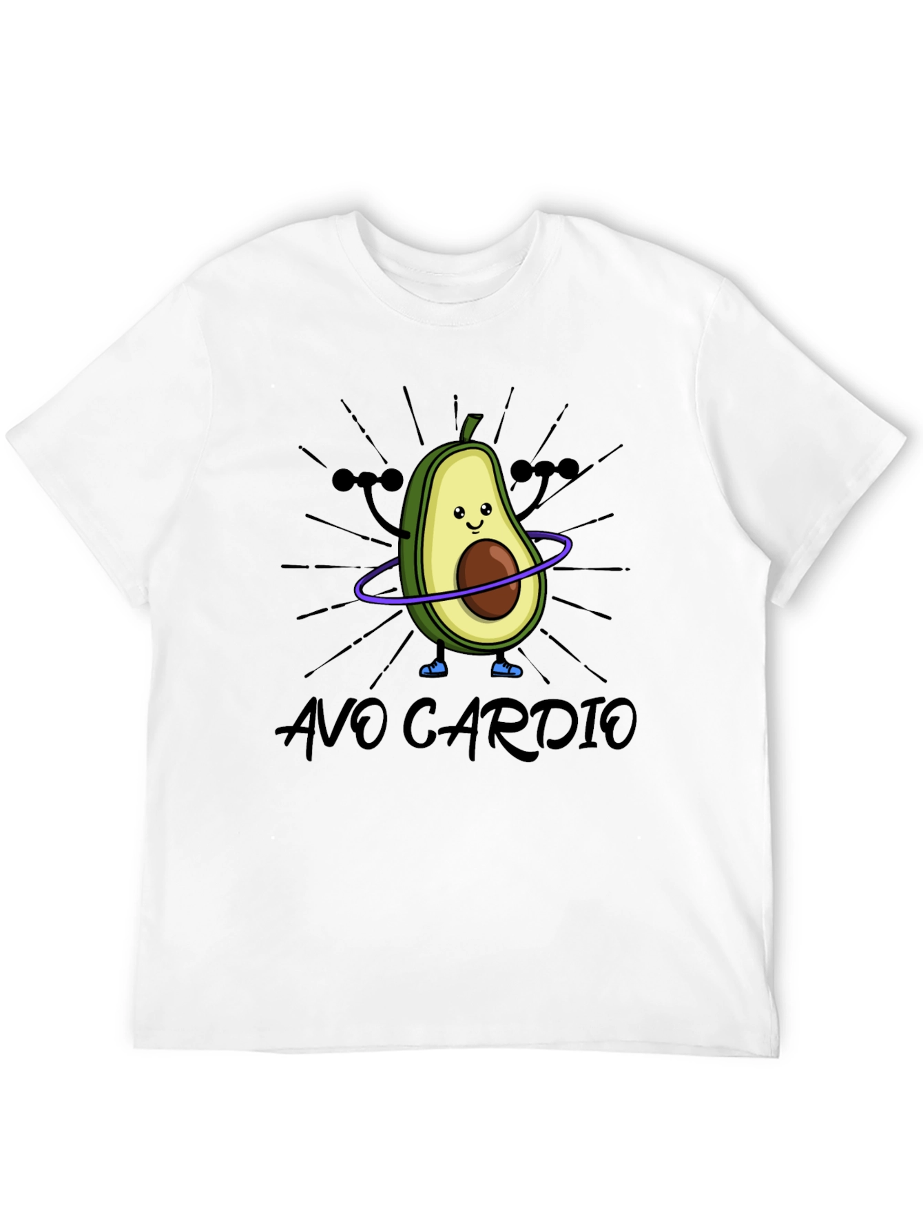 Avo Cardio Black T-Shirt