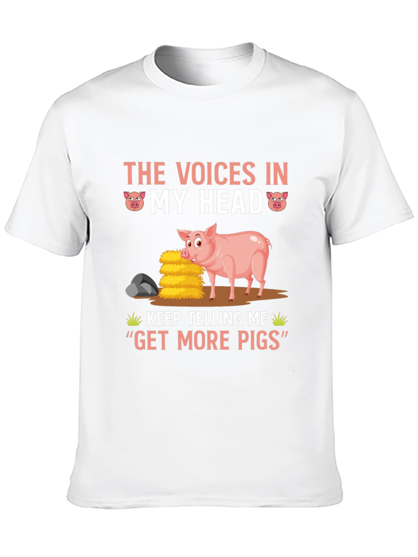 Voices in My Head Pig T-Shirt