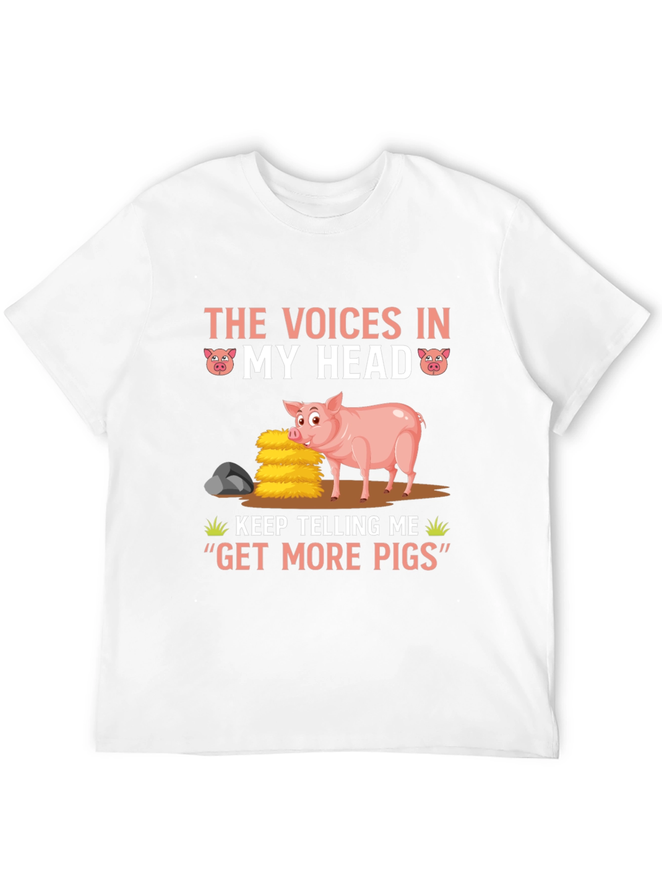 Voices in My Head Pig T-Shirt