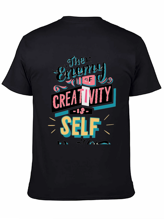 The Enemy of Creativity Graphic T-Shirt