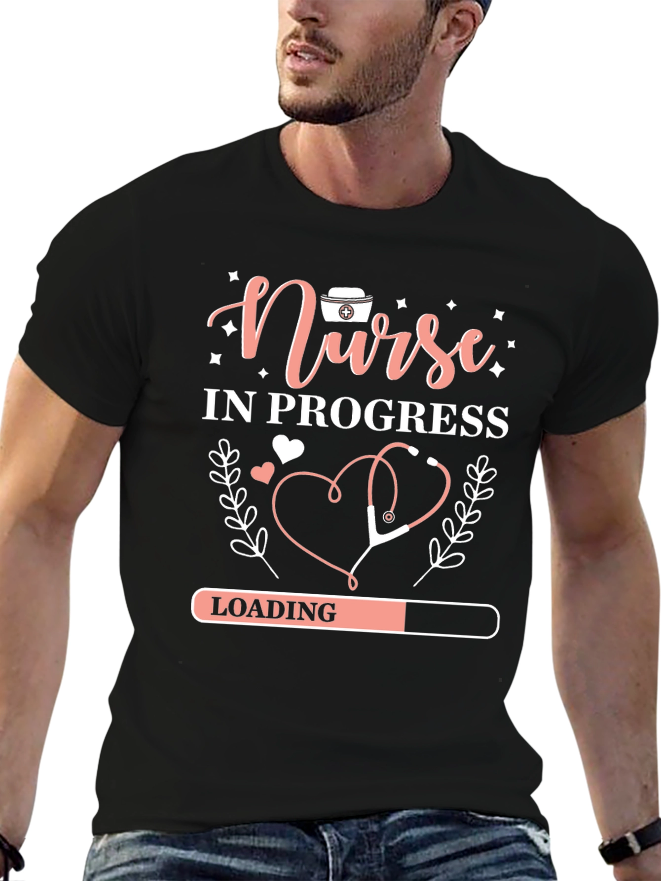 Nurse in Progress T-Shirt Future Healthcare Hero Tee