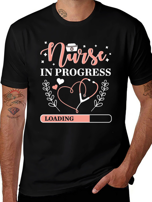 Nurse in Progress T-Shirt Future Healthcare Hero Tee