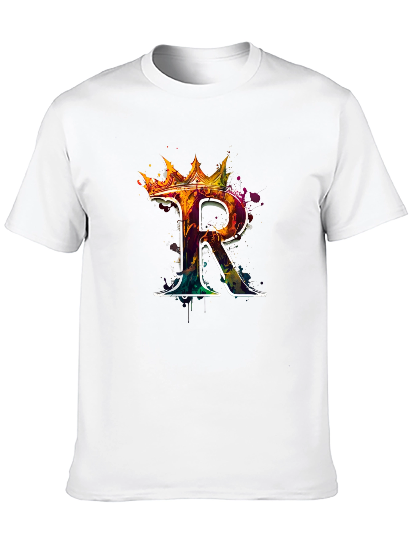King R Graphic Black T-Shirt