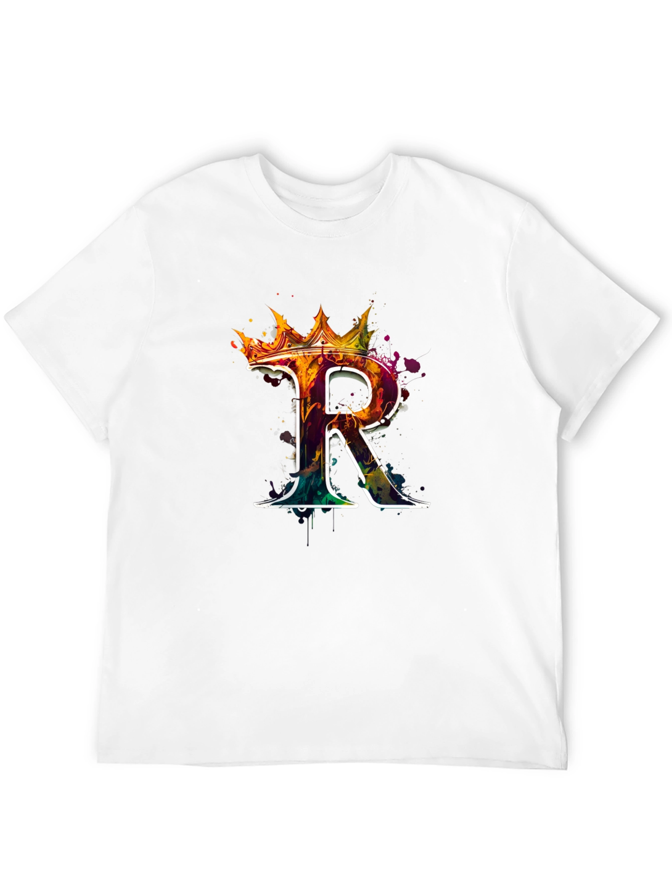 King R Graphic Black T-Shirt