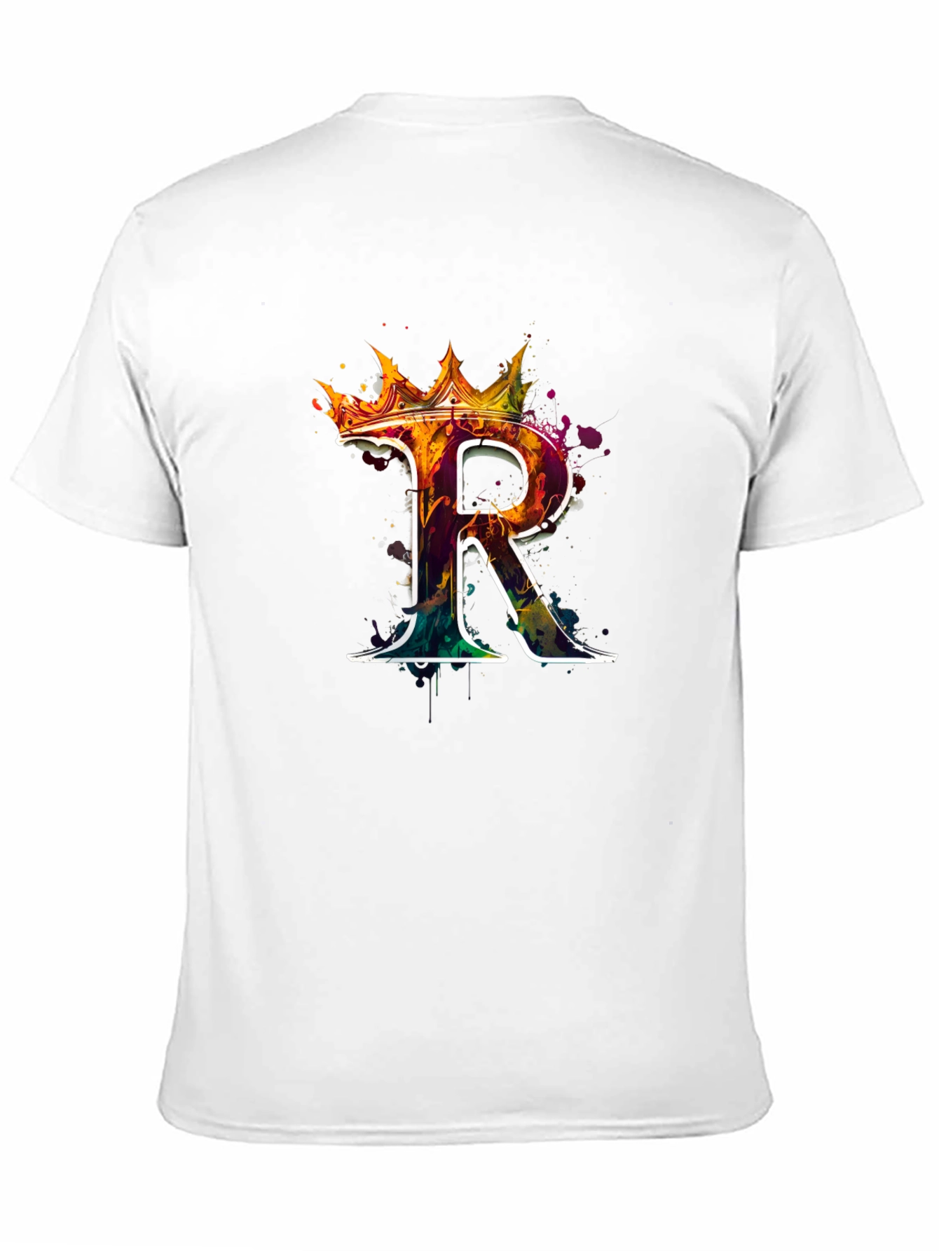 King R Graphic Black T-Shirt