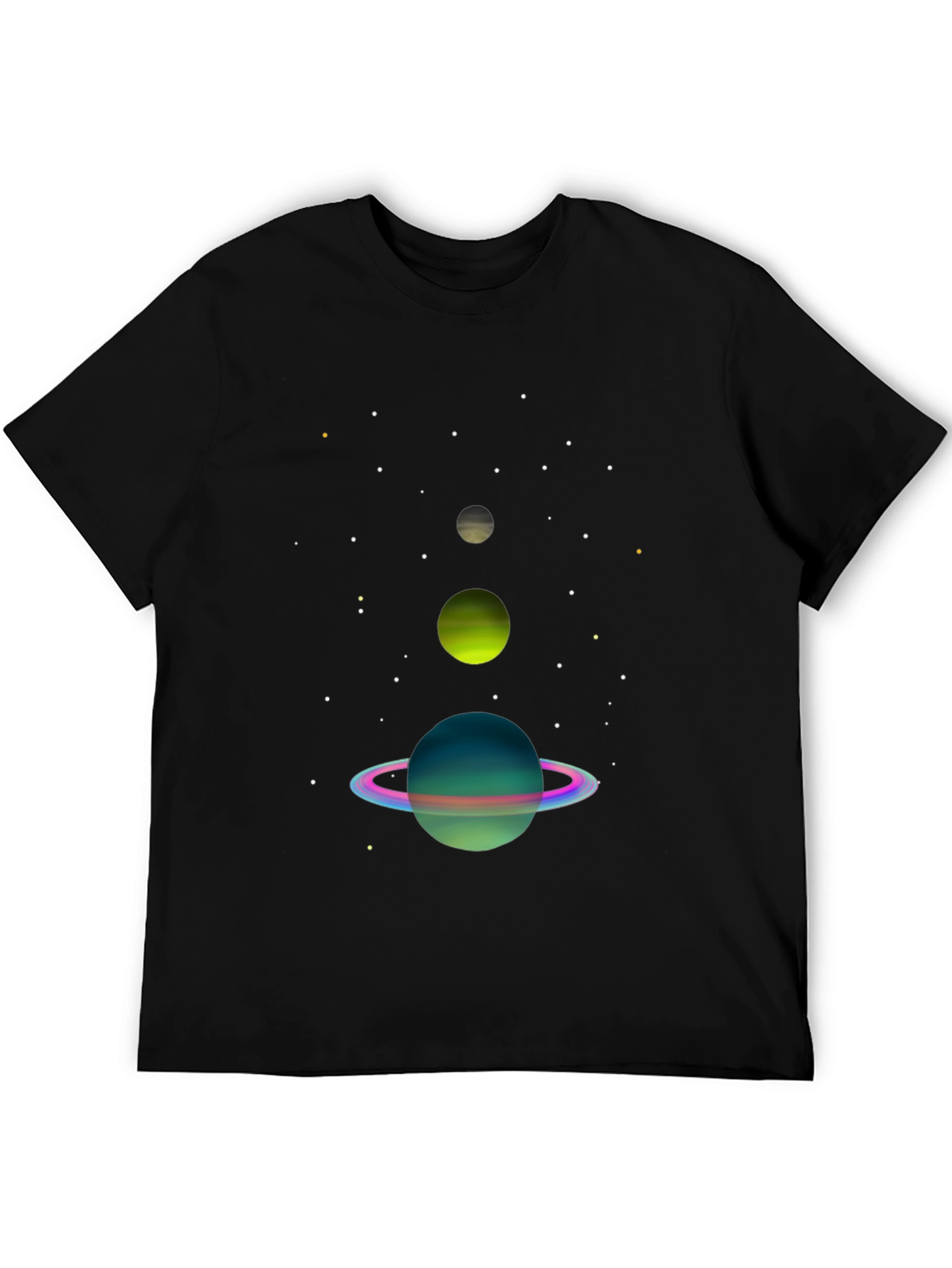 Space Planets Graphic Tee | Galaxy Dreams Shirt