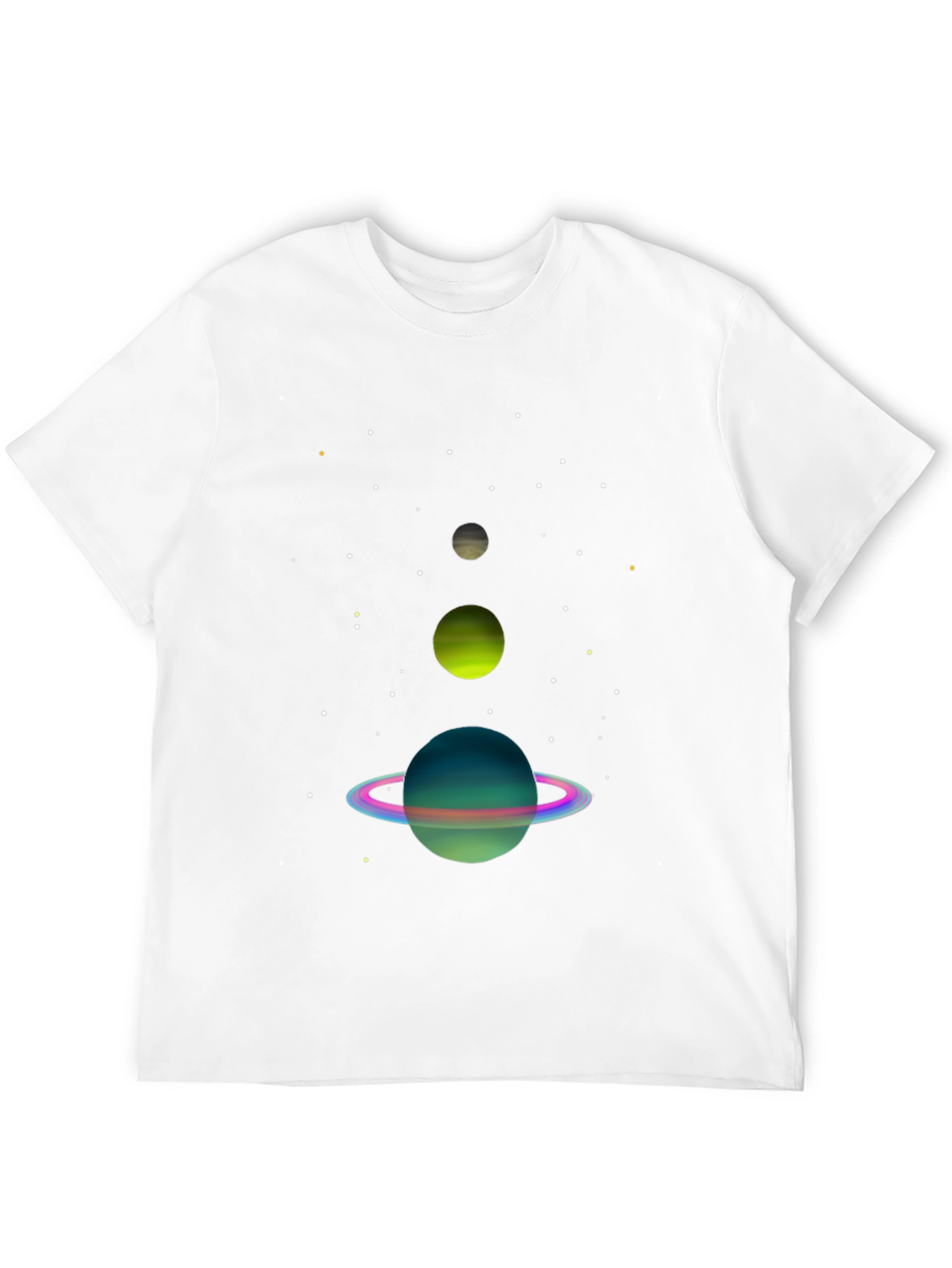 Space Planets Graphic Tee | Galaxy Dreams Shirt
