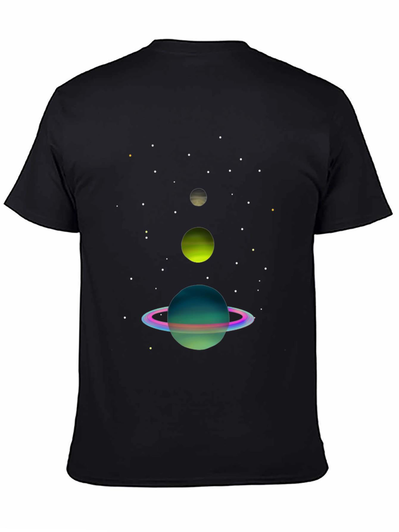 Space Planets Graphic Tee | Galaxy Dreams Shirt