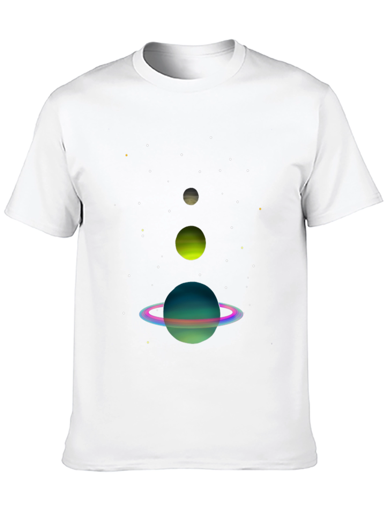 Space Planets Graphic Tee | Galaxy Dreams Shirt