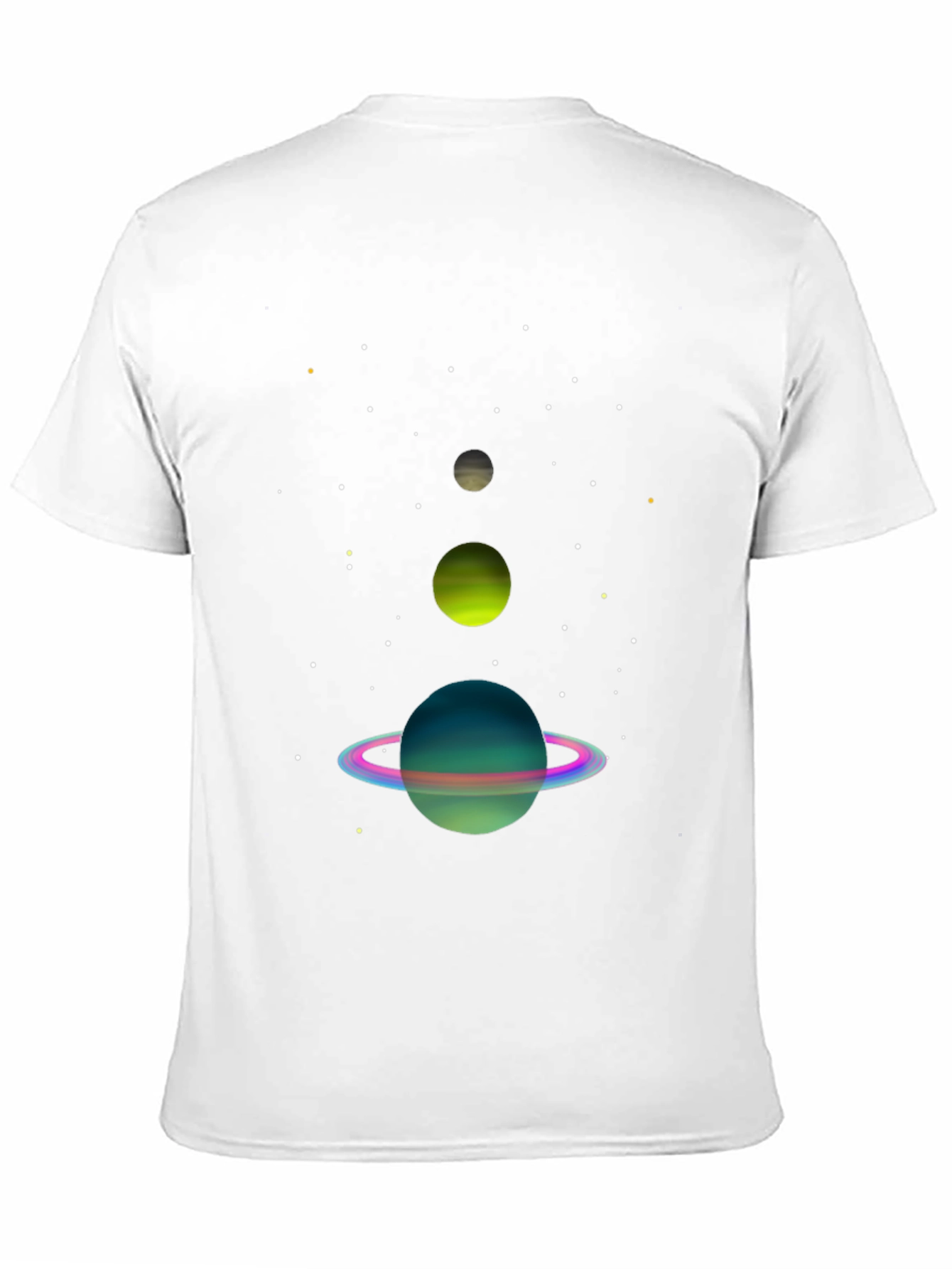 Space Planets Graphic Tee | Galaxy Dreams Shirt
