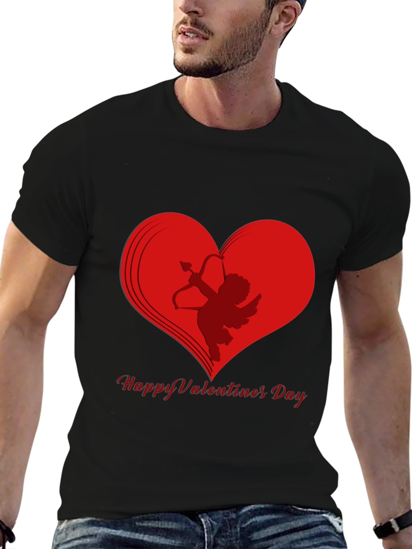 Valentines Day Cupid Heart T-Shirt